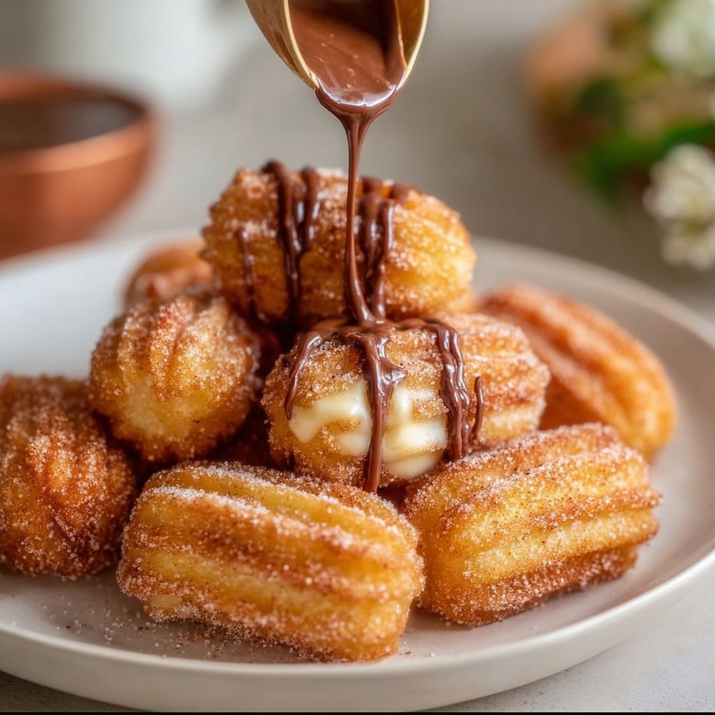 Healthy Baked Churro Bites 4 Healthy Baked Churro Bites