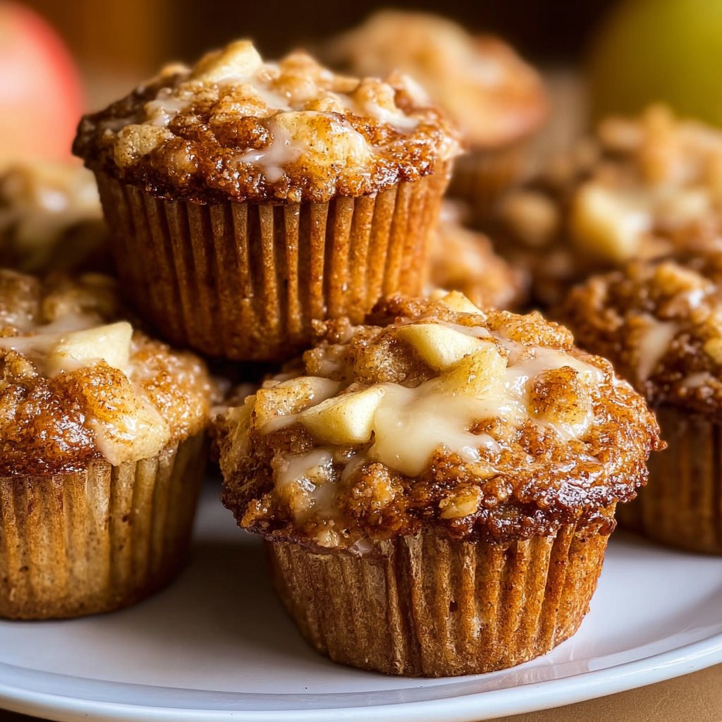 Apple Cinnamon Greek Yogurt Muffins 4 Apple Cinnamon Greek Yogurt Muffins