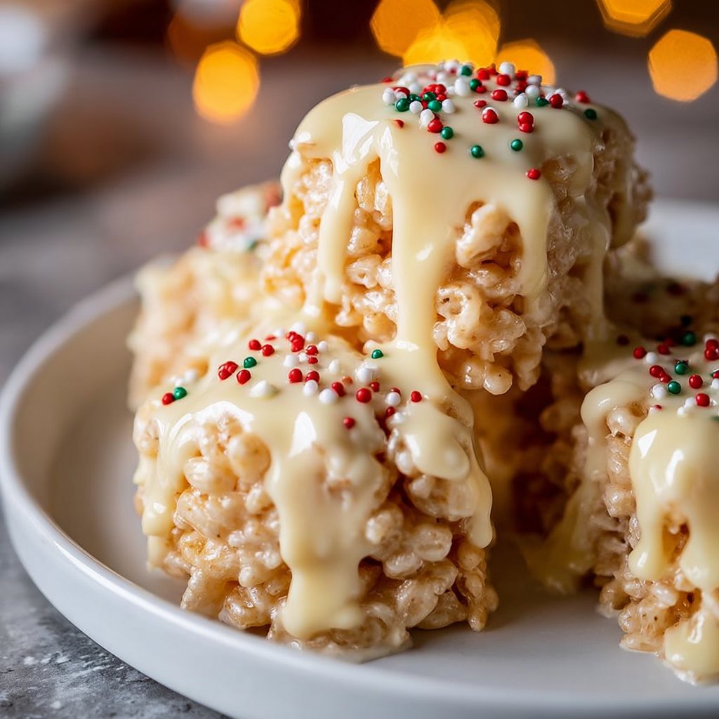 Christmas Rice Crispy Treats 4 Christmas Rice Crispy Treats