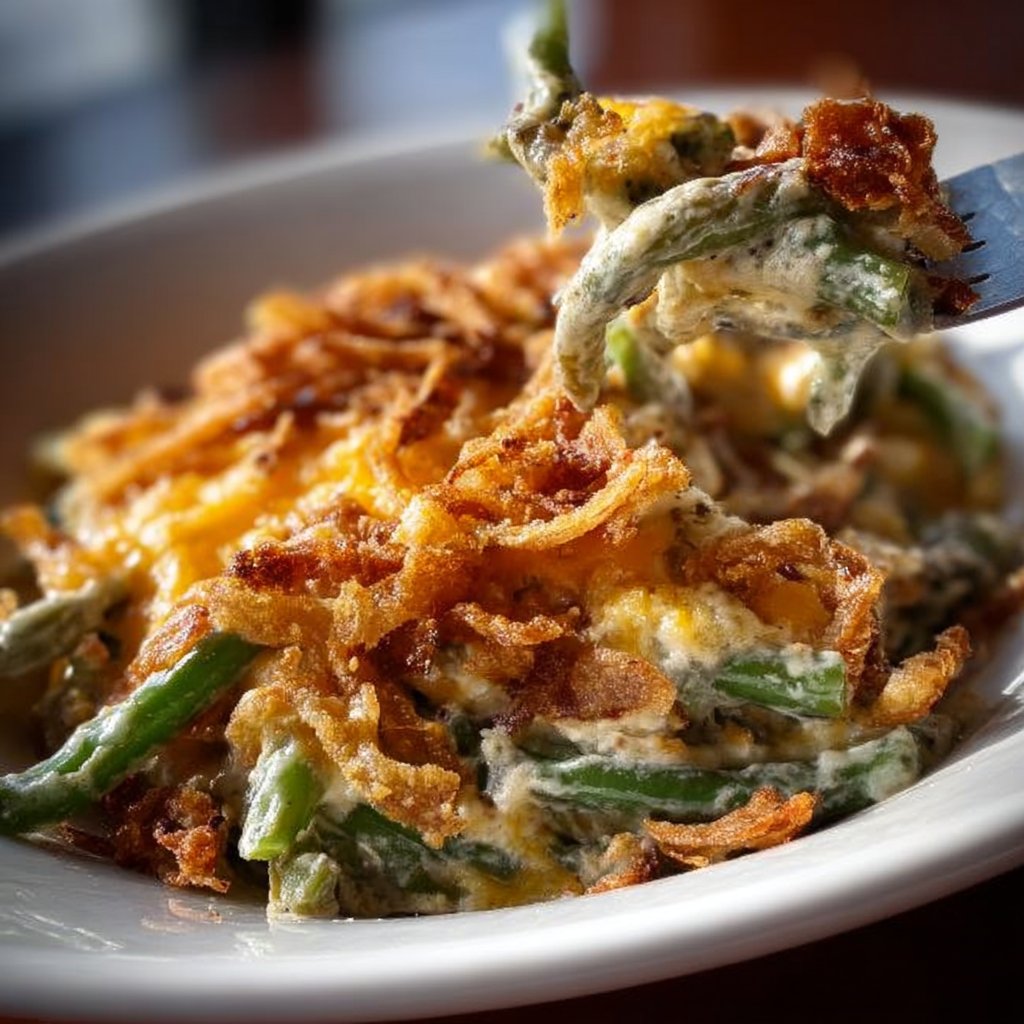 Sour Cream Green Bean Casserole 4 Sour Cream Green Bean Casserole