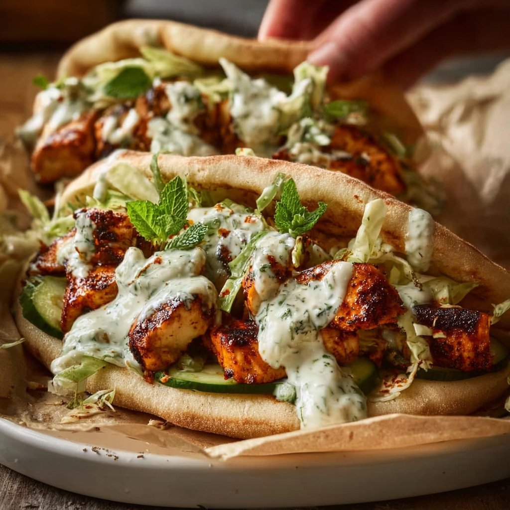 Sheet Pan Chicken Pitas With Herby Ranch 4 Sheet Pan Chicken Pitas with Herby Ranch