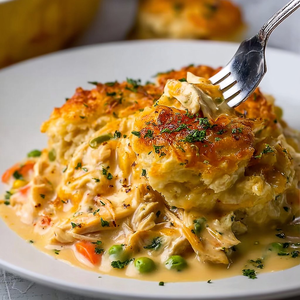 Chicken Pot Pie Casserole 4 Chicken Pot Pie Casserole