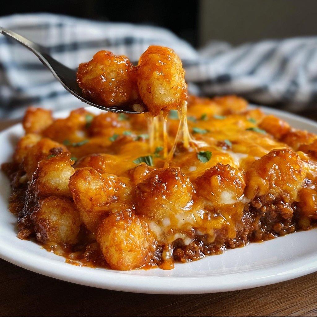 Chili Cheese Tater Tot Casserole 4 Chili Cheese Tater Tot Casserole