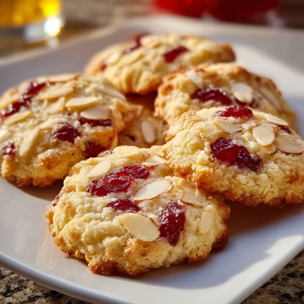 Cherry Almond Amish Sugar Cookies 4 Cherry Almond Amish Sugar Cookies