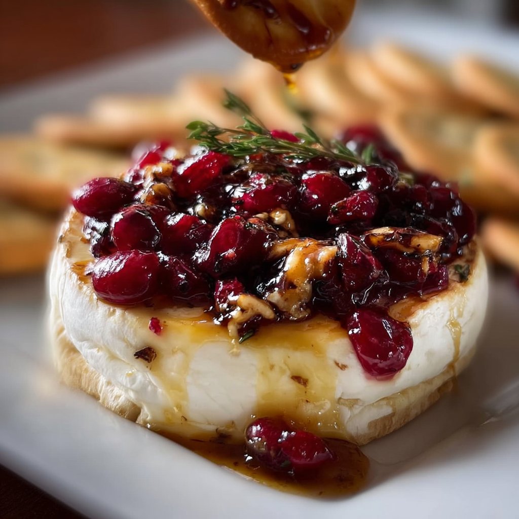 Cranberry And Brie Appetizer 4 Cranberry and Brie Appetizer