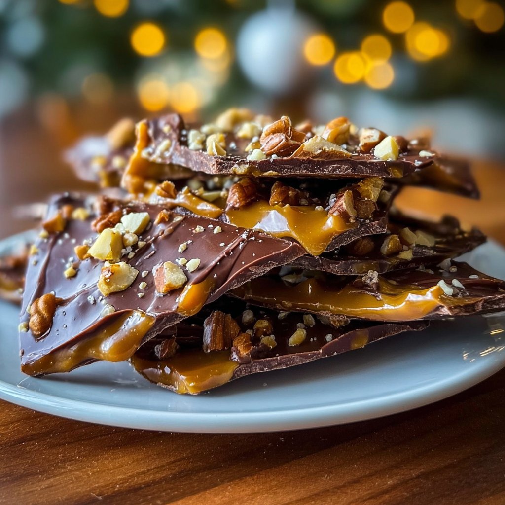 Christmas Toffee Bark 4 Christmas Toffee Bark
