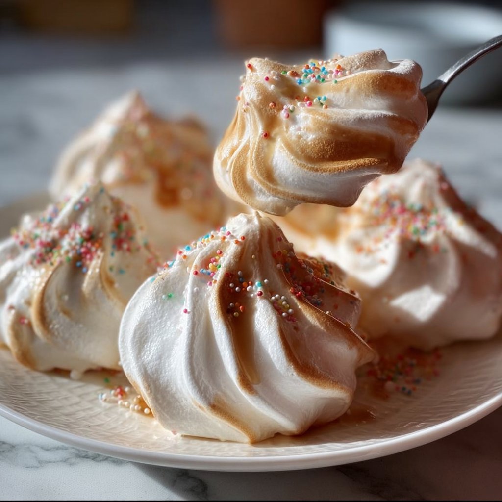 Christmas Meringue Cookies 4 Christmas Meringue Cookies