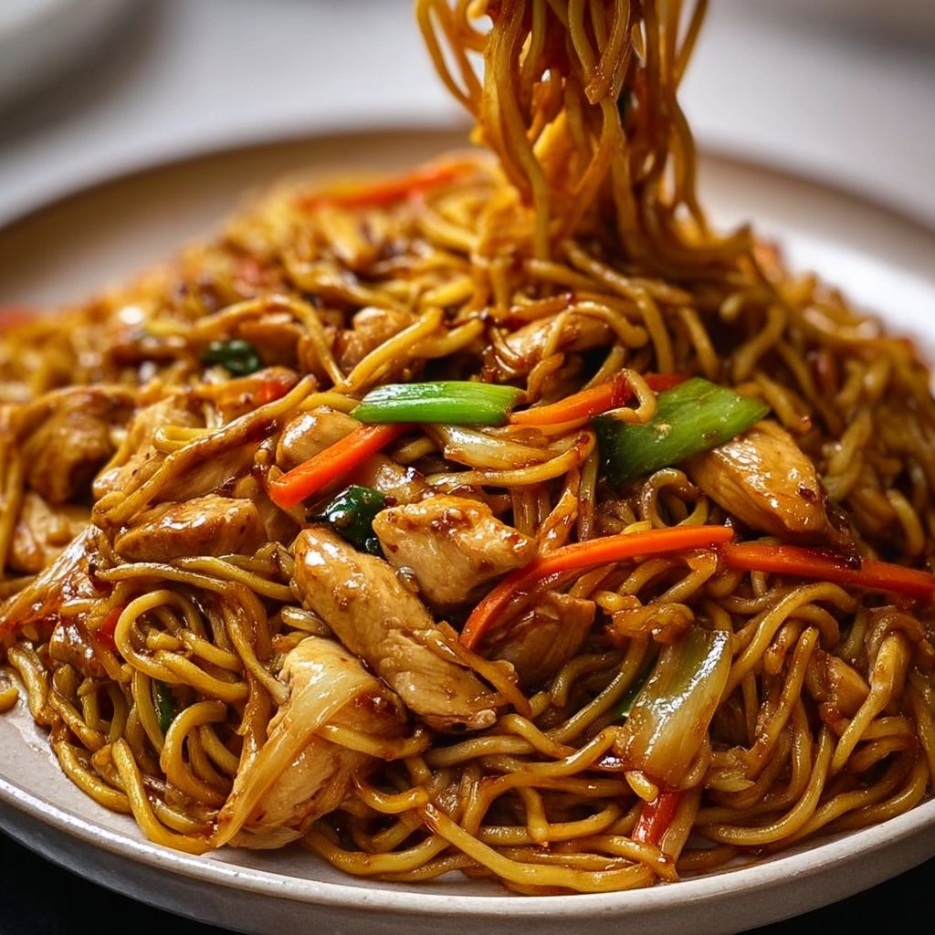 Chicken Lo Mein 4 Chicken Lo Mein
