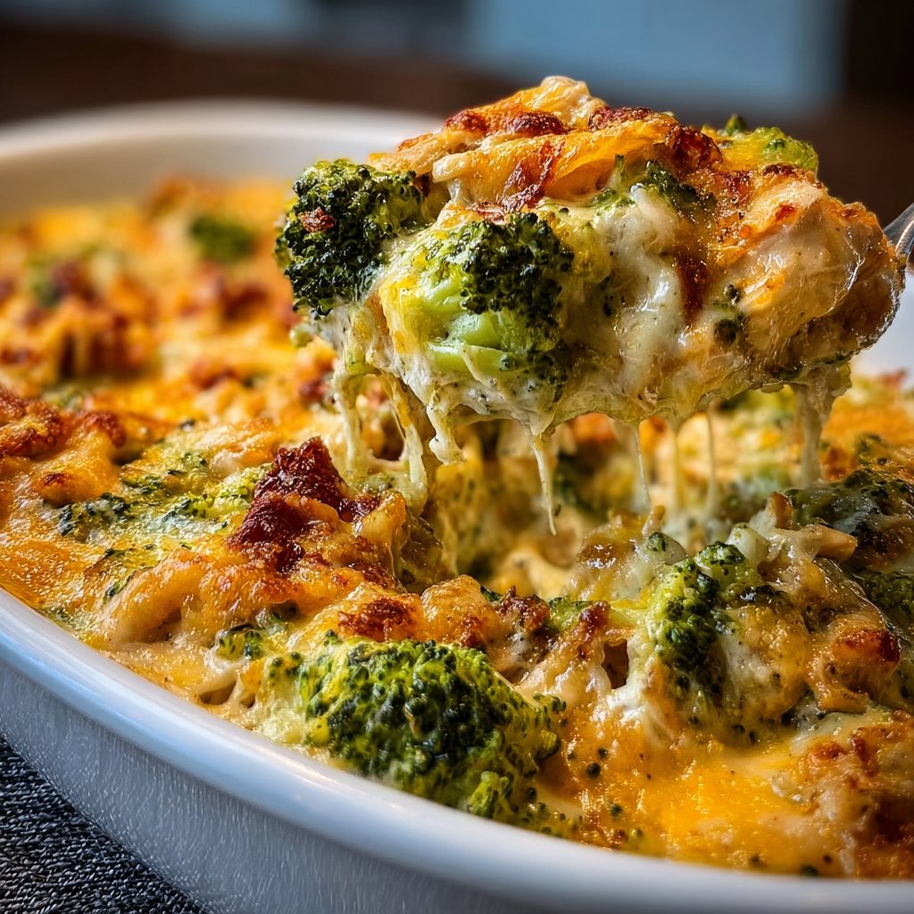 Creamy Keto Broccoli Chicken Casserole 4 Creamy Keto Broccoli Chicken Casserole