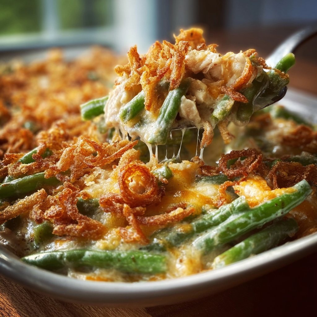 Chicken And Green Bean Casserole 4 Chicken And Green Bean Casserole