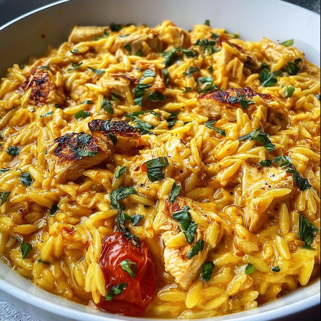 Marry Me Chicken Orzo 4 Marry Me Chicken Orzo