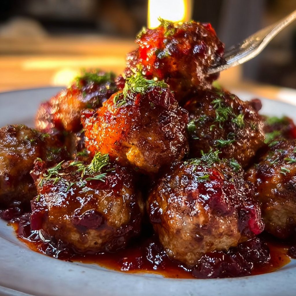 Cocktail Meatballs In Cranberry Chili Sauce 4 Cocktail Meatballs in Cranberry Chili Sauce