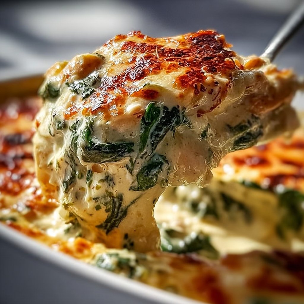 Comforting Chicken And Spinach Bake 4 Comforting Chicken and Spinach Bake