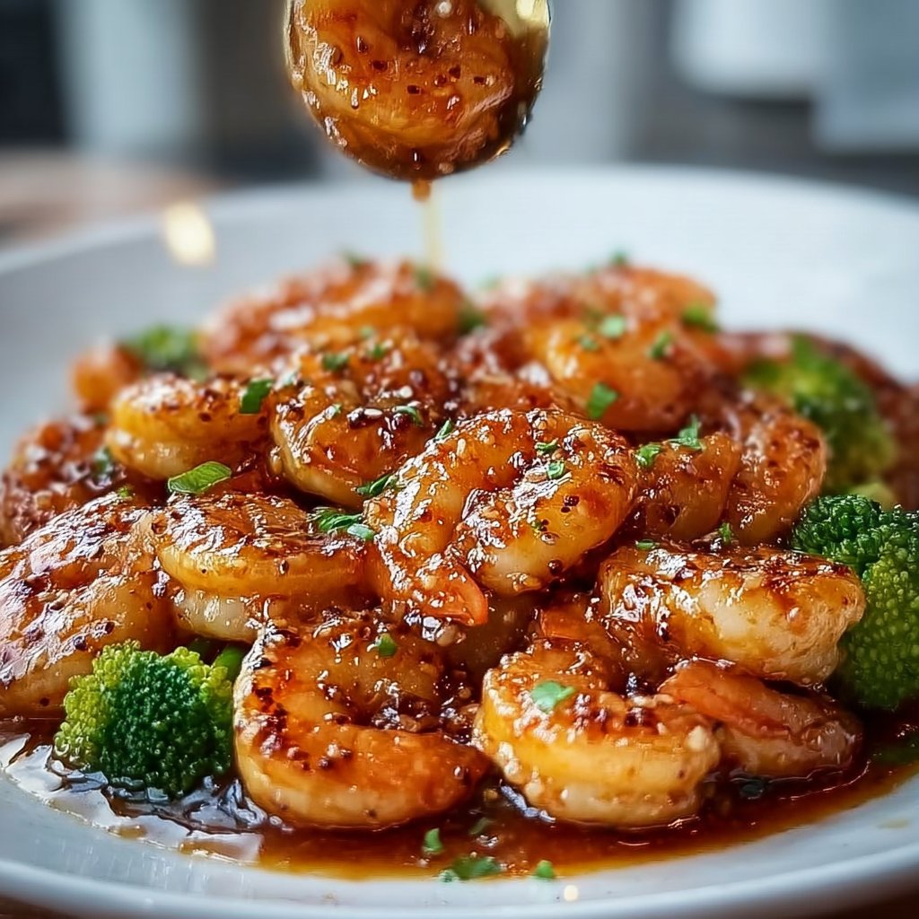 High-Protein Honey Garlic Shrimp 4 High-Protein Honey Garlic Shrimp