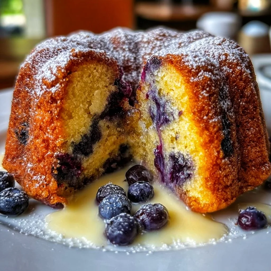 Blueberry Breakfast Bundt Cake 4 Blueberry Breakfast Bundt Cake