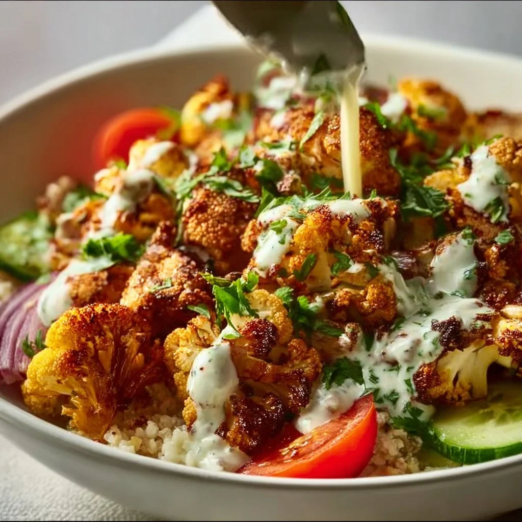Cauliflower Shawarma Bowls 4 Cauliflower Shawarma Bowls