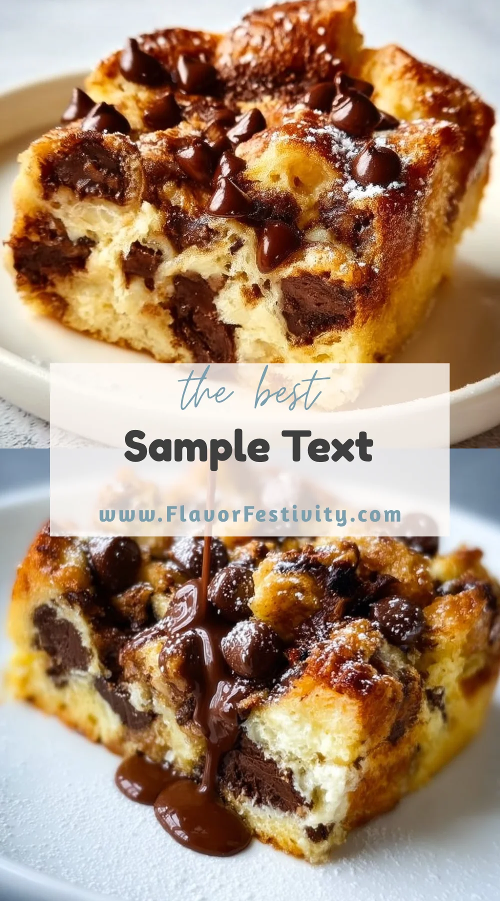 Chocolate Chip Bread Pudding 6 Chocolate Chip Bread Pudding