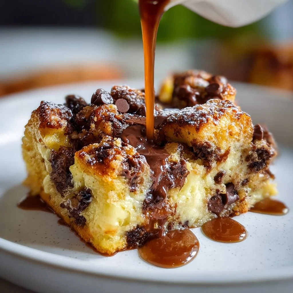 Chocolate Chip Bread Pudding 4 Chocolate Chip Bread Pudding