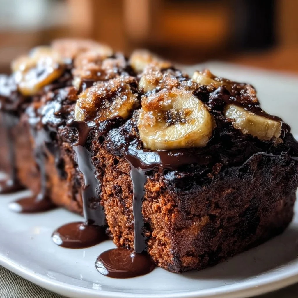 Chocolate Espresso Banana Bread 4 Chocolate Espresso Banana Bread