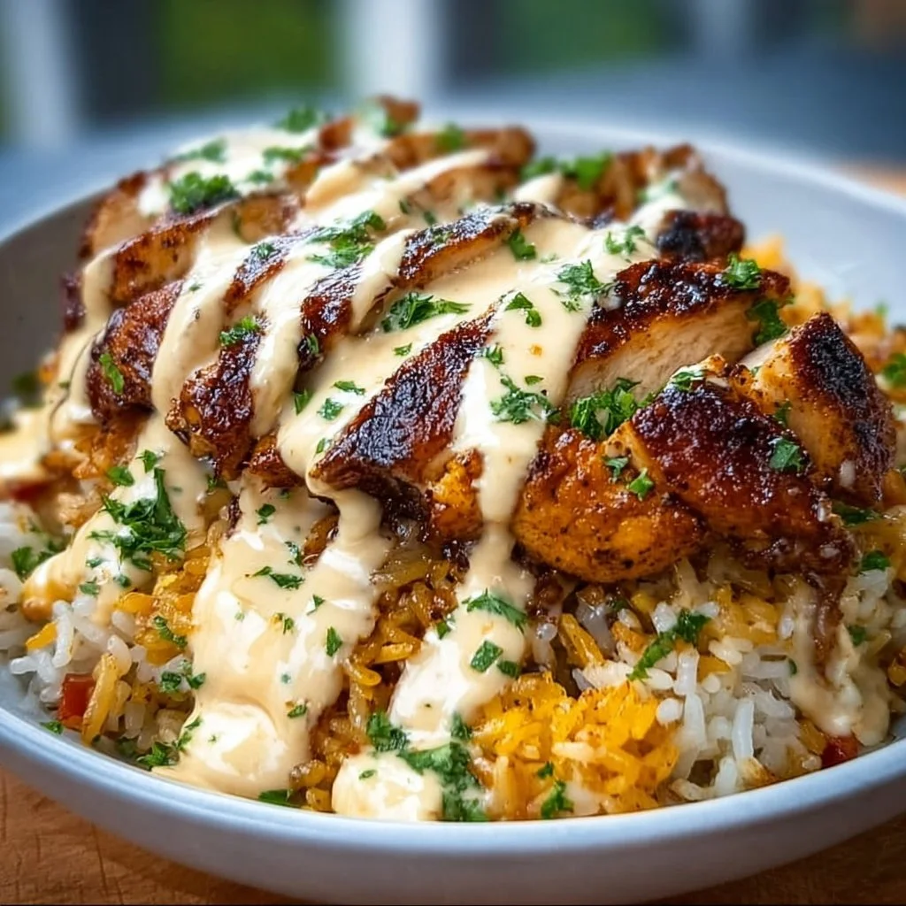 Creamy Cajun Chicken &Amp; Rice Bowls 4 Creamy Cajun Chicken & Rice Bowls