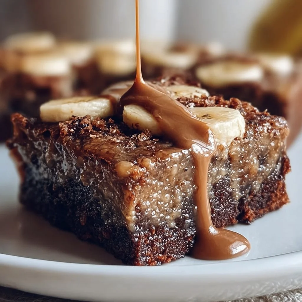 Delicious Banana Bread Brownies 4 Delicious Banana Bread Brownies