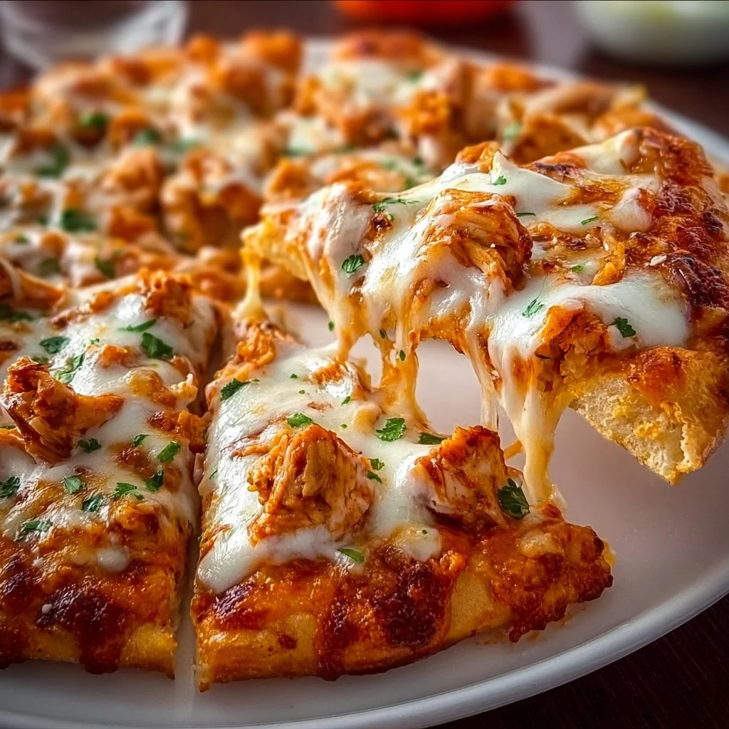 Delicious Buffalo Chicken Pizza 5 Delicious Buffalo Chicken Pizza
