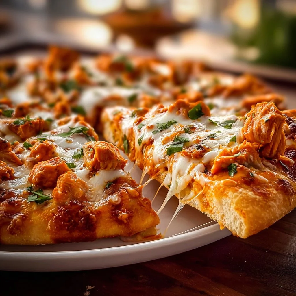Delicious Buffalo Chicken Pizza 4 Delicious Buffalo Chicken Pizza