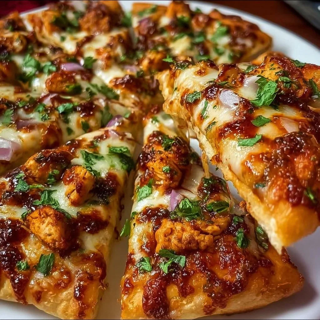 Easy Chili Garlic Chicken Pizza 4 Easy Chili Garlic Chicken Pizza