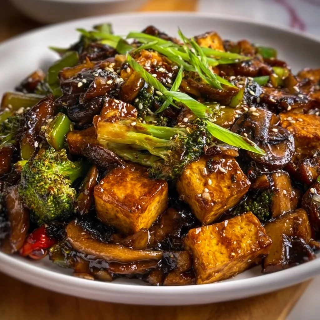 Mushroom And Tofu Stir-Fry 4 Mushroom and Tofu Stir-Fry