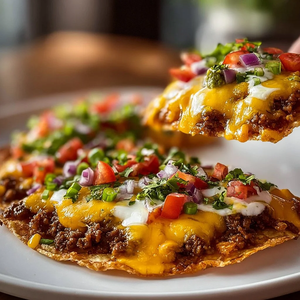 Taco Pizza Appetizer 4 Taco Pizza Appetizer