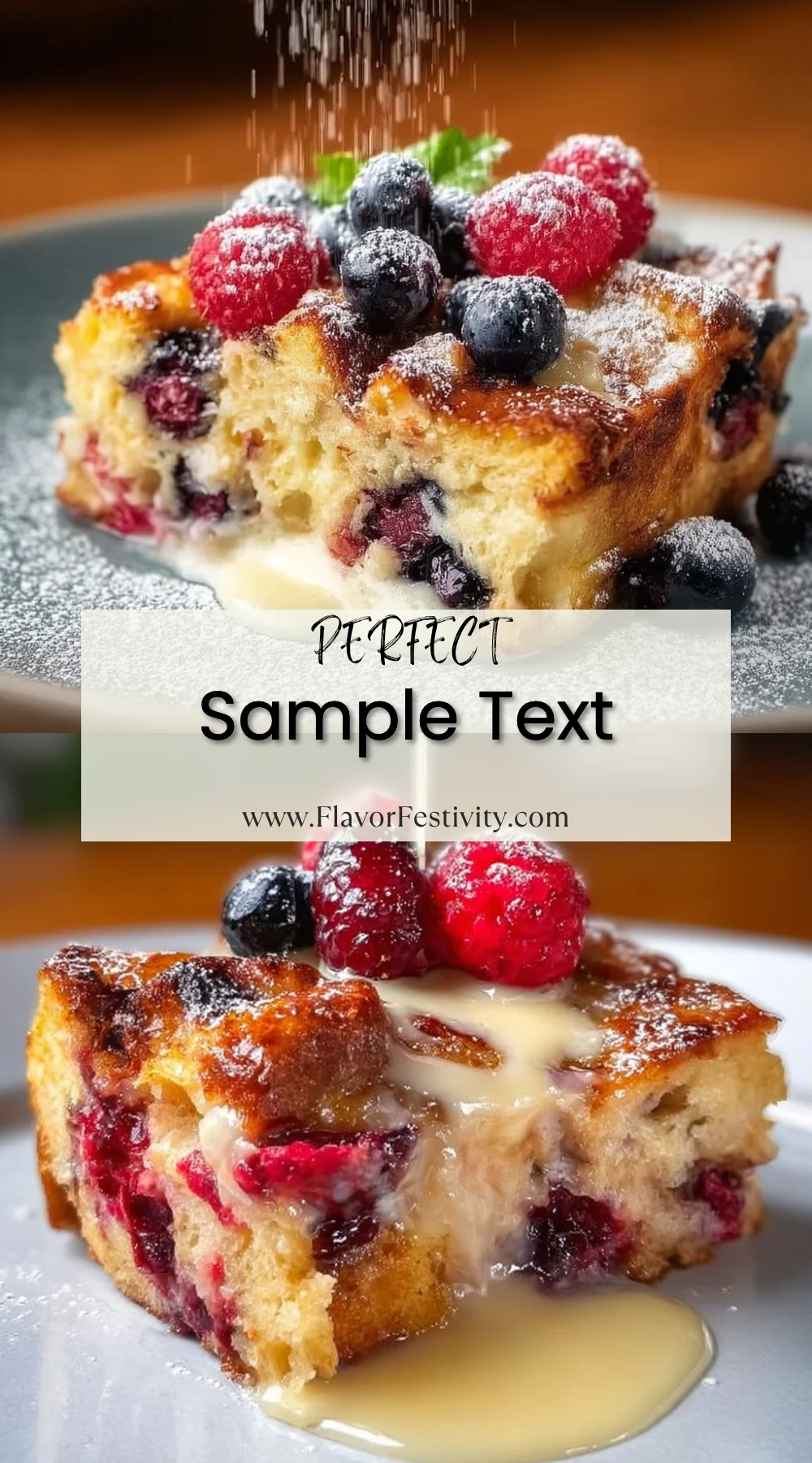 Very Berry Bread Pudding 6 Very Berry Bread Pudding