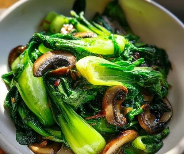 Bok Choy Mushroom Stir Fry 4 Bok Choy Mushroom Stir Fry