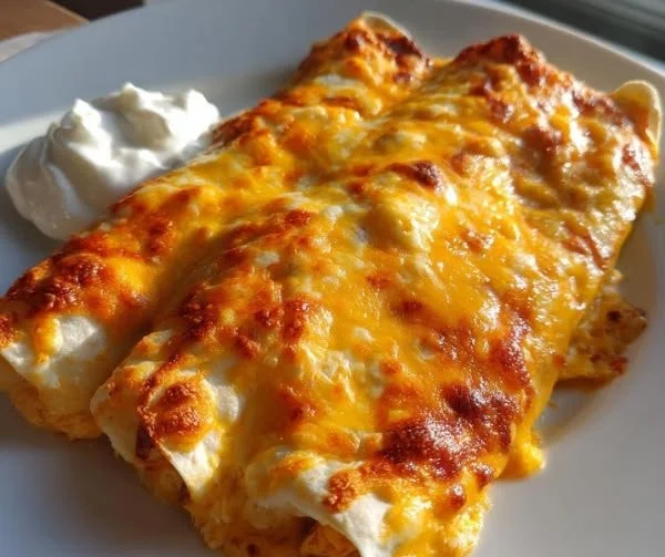 Cheese Chicken Enchiladas 4 Cheese Chicken Enchiladas