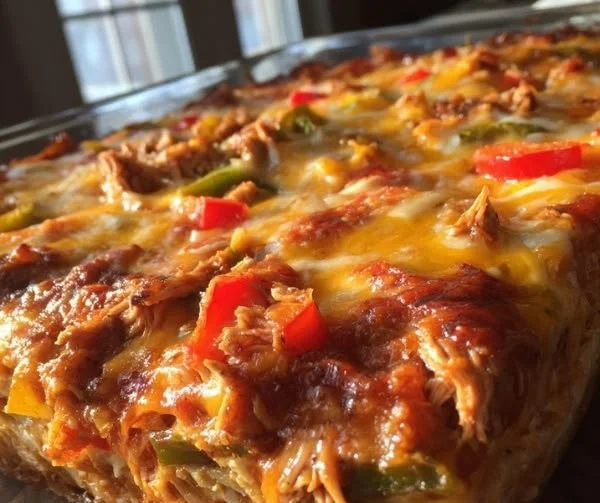 Chicken Fajita Casserole 4 Chicken Fajita Casserole