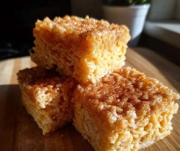 Churro Rice Krispie Treats 4 Churro Rice Krispie Treats