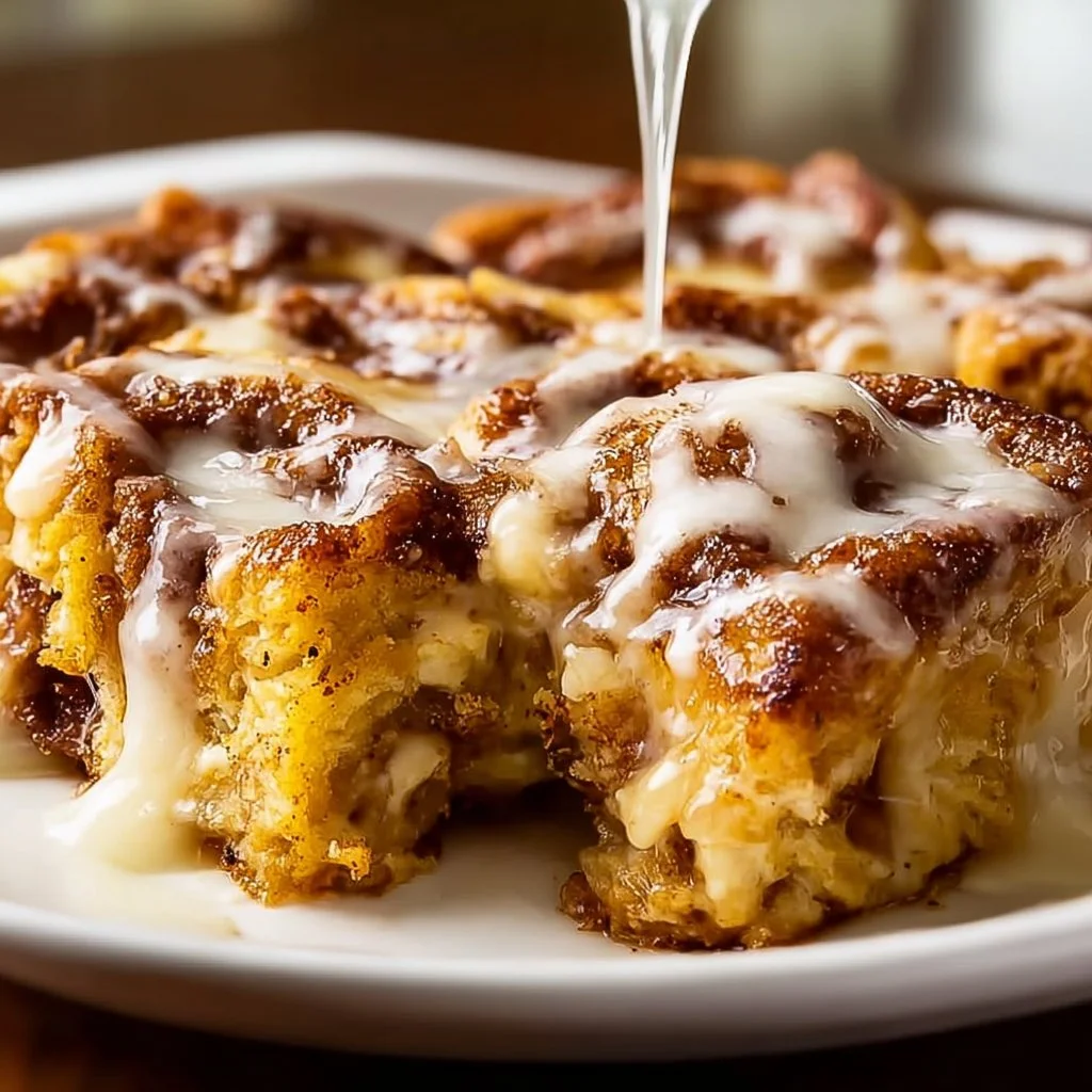 Cinnamon Roll Casserole 4 Cinnamon Roll Casserole