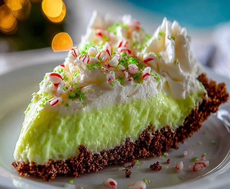 Easy 10-Minute No-Bake Grinch Pie 4 Easy 10-Minute No-Bake Grinch Pie