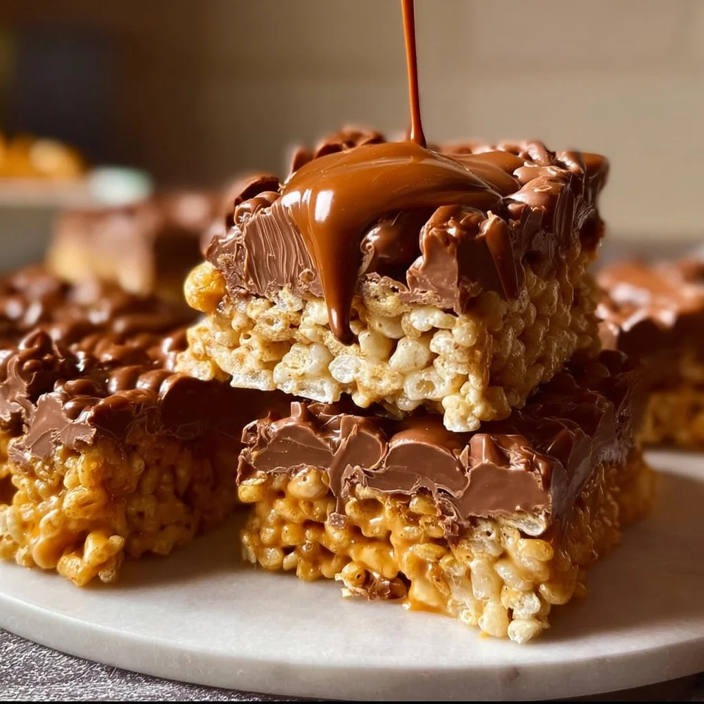 Snickers Rice Crispy Treats: The Ultimate Indulgence 4 Snickers Rice Crispy Treats: The Ultimate Indulgence