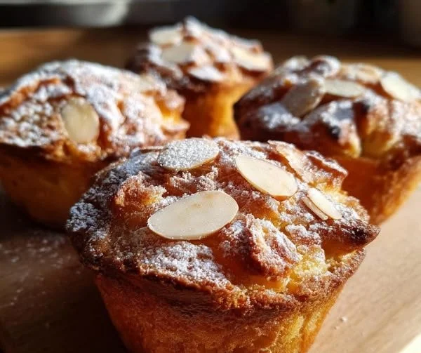Vegan Almond Croissant Muffins 4 Vegan Almond Croissant Muffins
